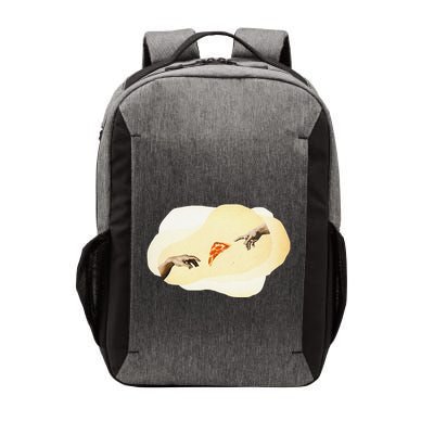 Pizza Lovers Creation Of Adam Party Renaissance Art Vector Backpack