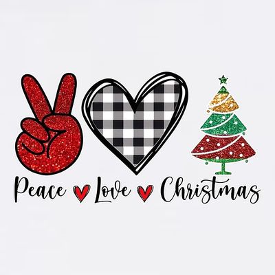 Peace Love Christmas T-Shirt