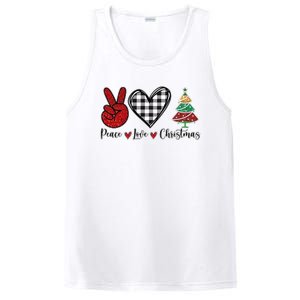 Peace Love Christmas PosiCharge Competitor Tank