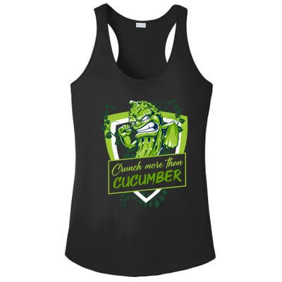 Pickle Lovers Cute Gift Ladies PosiCharge Competitor Racerback Tank