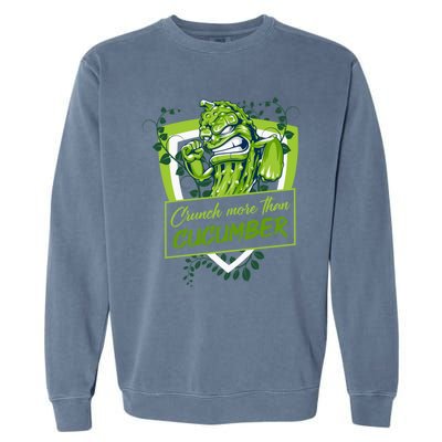 Pickle Lovers Cute Gift Garment-Dyed Sweatshirt