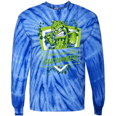 Pickle Lovers Cute Gift Tie-Dye Long Sleeve Shirt