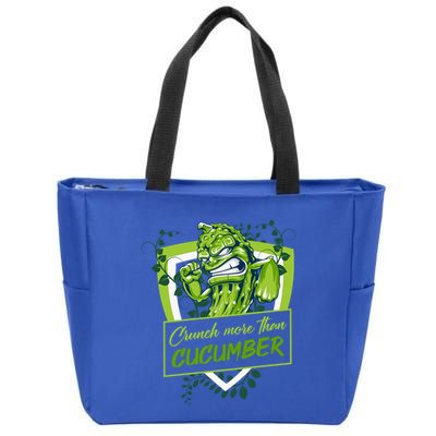 Pickle Lovers Cute Gift Zip Tote Bag