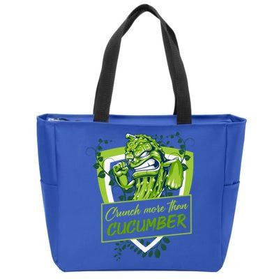 Pickle Lovers Cute Gift Zip Tote Bag