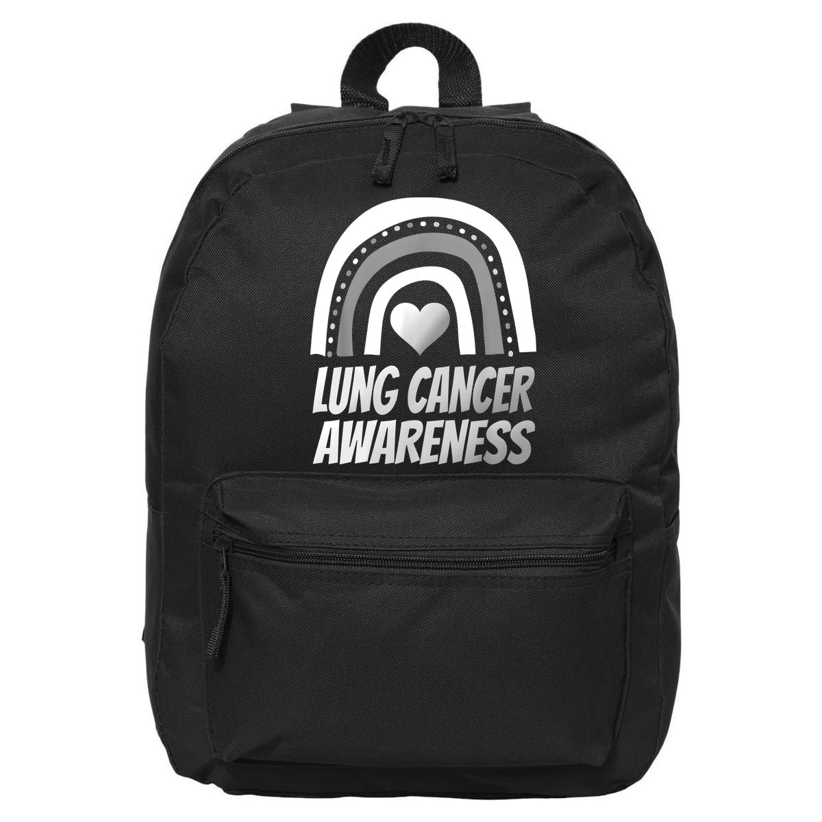 Proud Lung Cancer Rainbow Warrior Survivor 16 in Basic Backpack