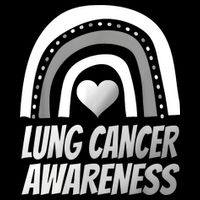Proud Lung Cancer Rainbow Warrior Survivor 16 in Basic Backpack