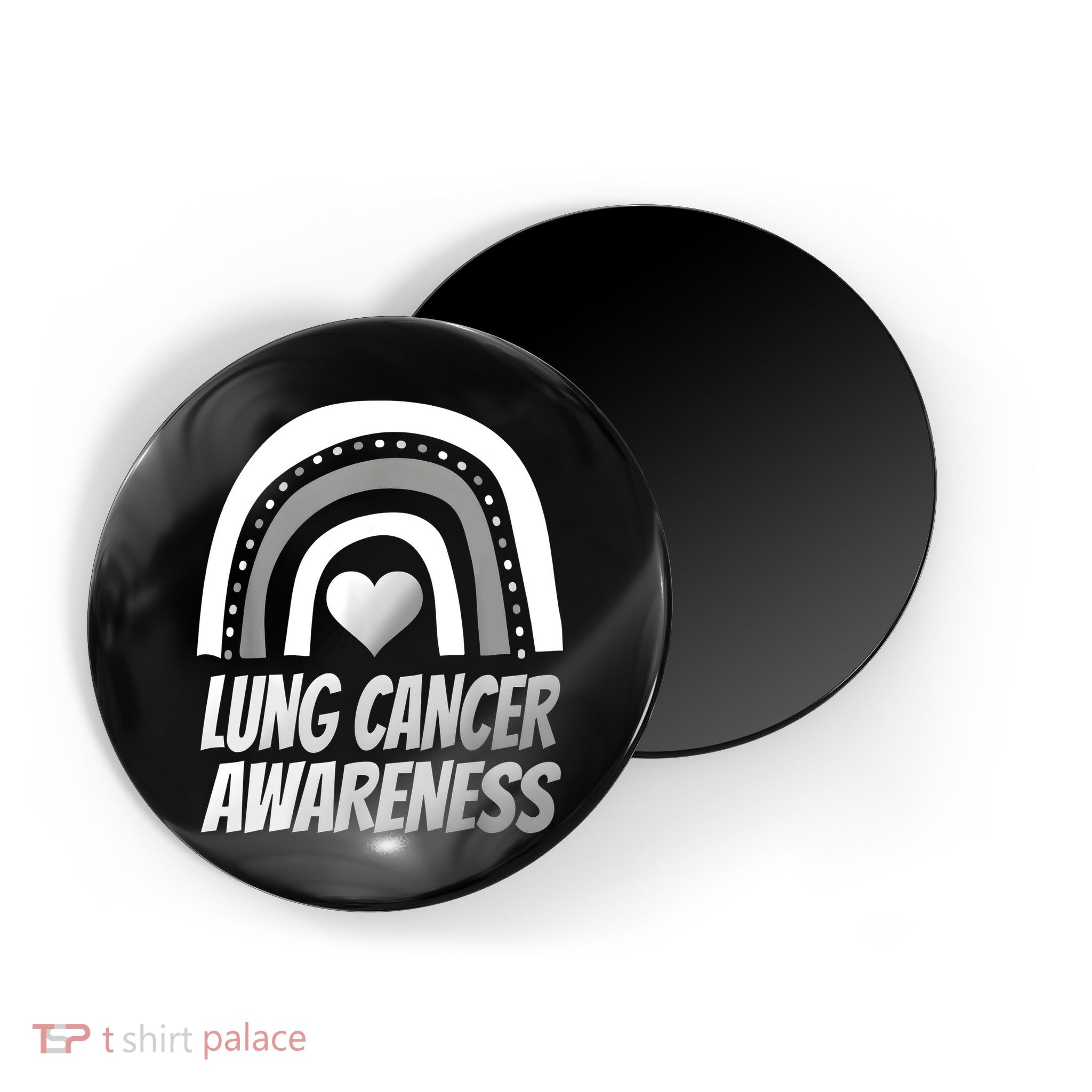 Proud Lung Cancer Rainbow Warrior Survivor Magnet