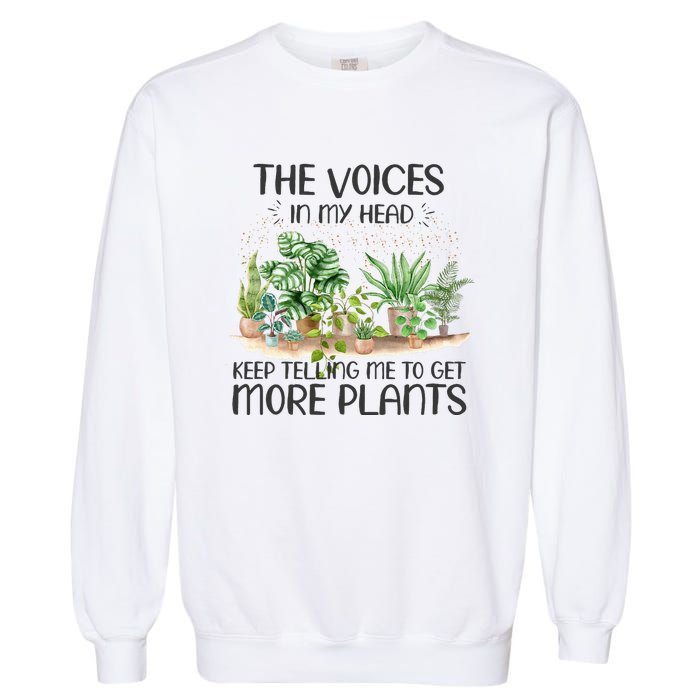 Plants Love Collection Gardening Cool For Father Gardner Garment-Dyed Sweatshirt