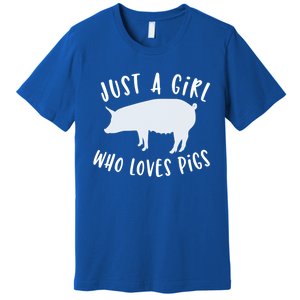 Pig Love Cool Gift Porcine Clothes Novelty Premium T-Shirt