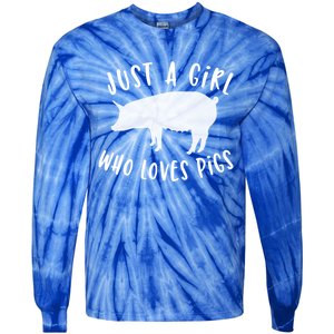 Pig Love Cool Gift Porcine Clothes Novelty Tie-Dye Long Sleeve Shirt