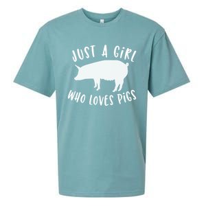 Pig Love Cool Gift Porcine Clothes Novelty Sueded Cloud Jersey T-Shirt