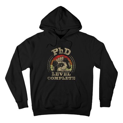 PhD Level Complete PhD Graduate Ph.D. Graduation Doctorate Hoodie