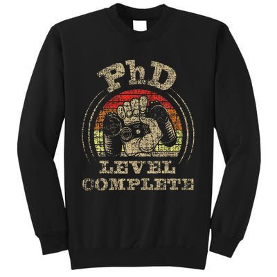 PhD Level Complete PhD Graduate Ph.D. Graduation Doctorate Sweatshirt