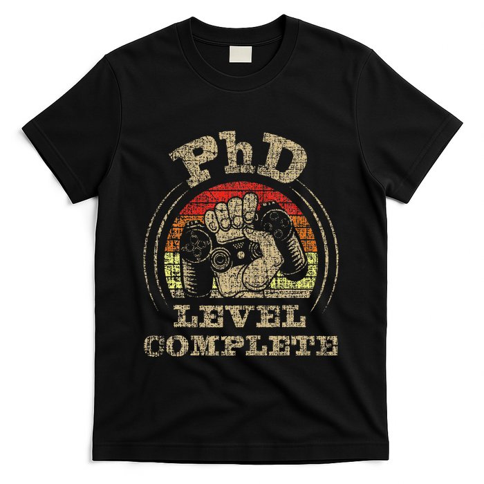 PhD Level Complete PhD Graduate Ph.D. Graduation Doctorate T-Shirt