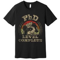 PhD Level Complete PhD Graduate Ph.D. Graduation Doctorate Premium T-Shirt