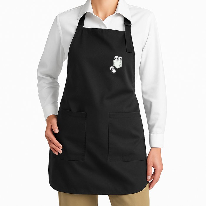 Panda Lovers Cute Kawaii Baby Pandas In Pocket Apron