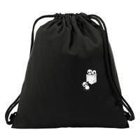Panda Lovers Cute Kawaii Baby Pandas In Pocket Drawstring Bag