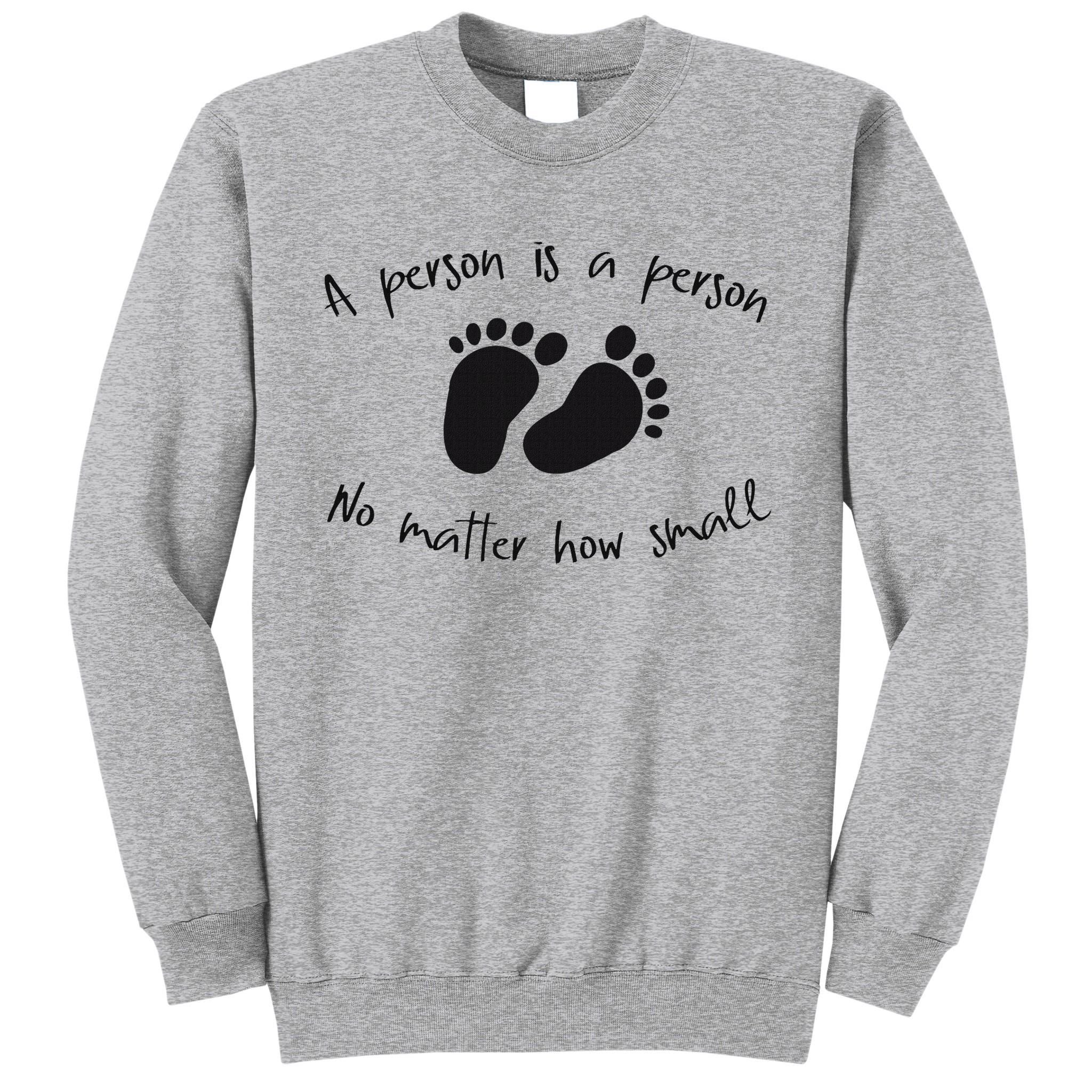 Pro Life Christian For Women Tall Sweatshirt
