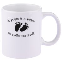 Pro Life Christian For Women 11oz C Handle Ceramic Mug
