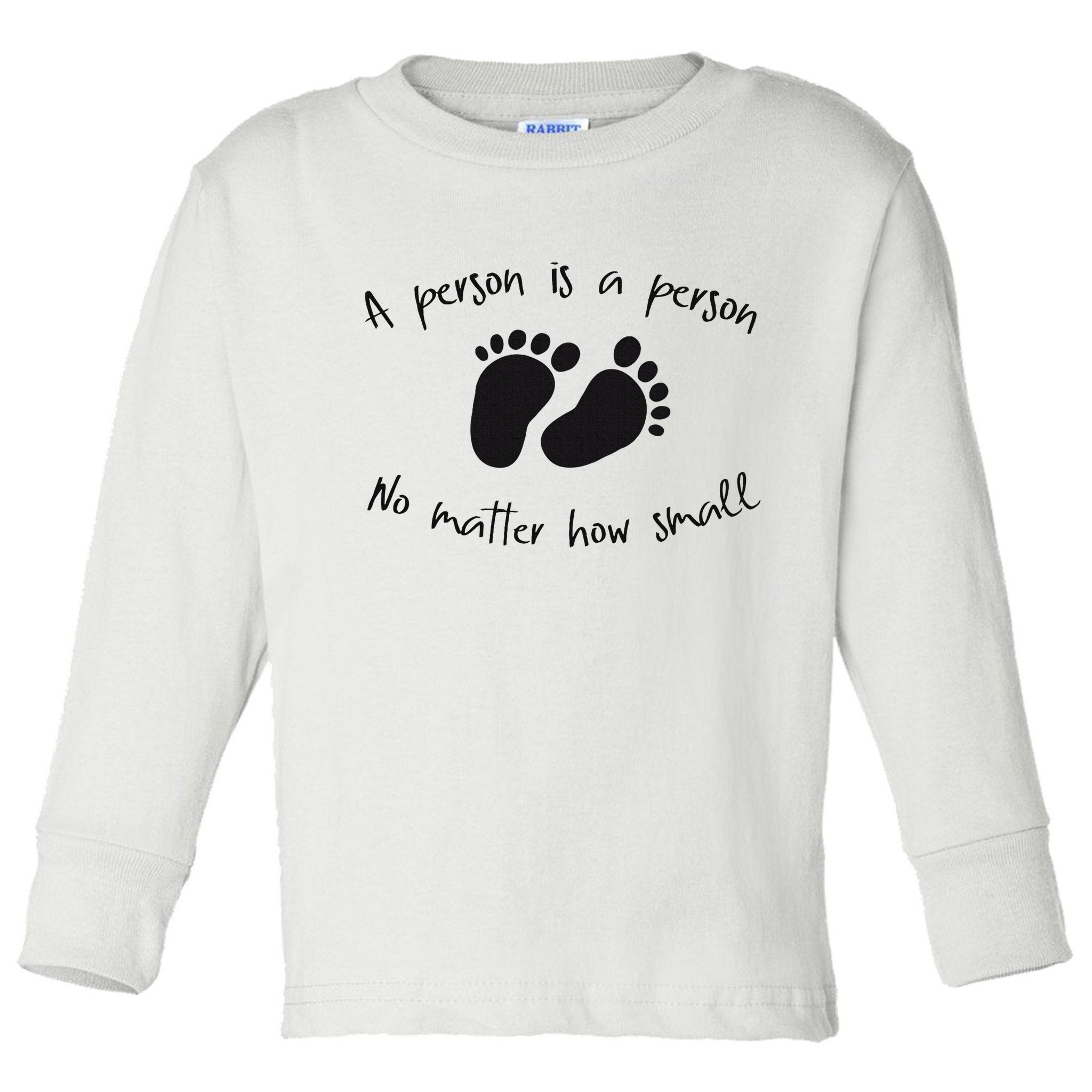 Pro Life Christian For Women Toddler Long Sleeve Shirt