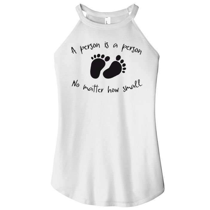 Pro Life Christian For Women Women's Perfect Tri Rocker Tank