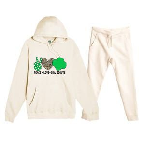 Peace Love Cookie Scout Bakery Cookie Season Premium Hooded Sweatsuit Set