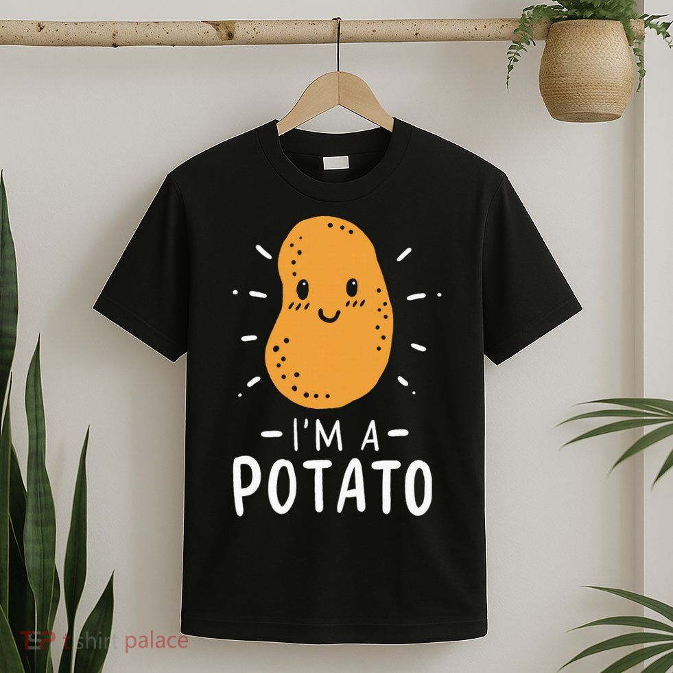 Potato Lazy Costume Halloween Vegan Kawaii T-Shirt