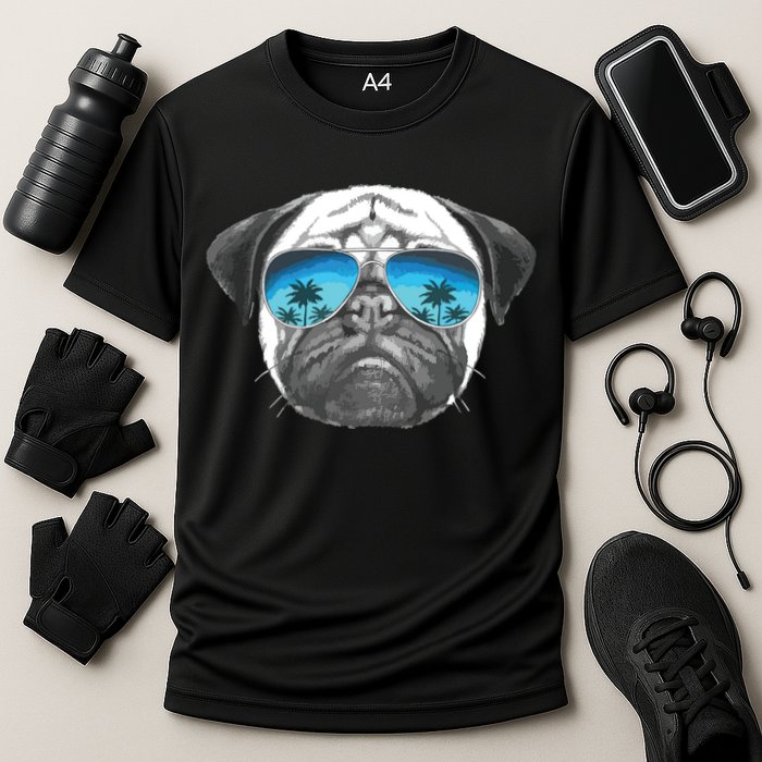 Pug Lover Cute Pug Funny Pug Owner Pug Cooling Performance Crew T-Shirt