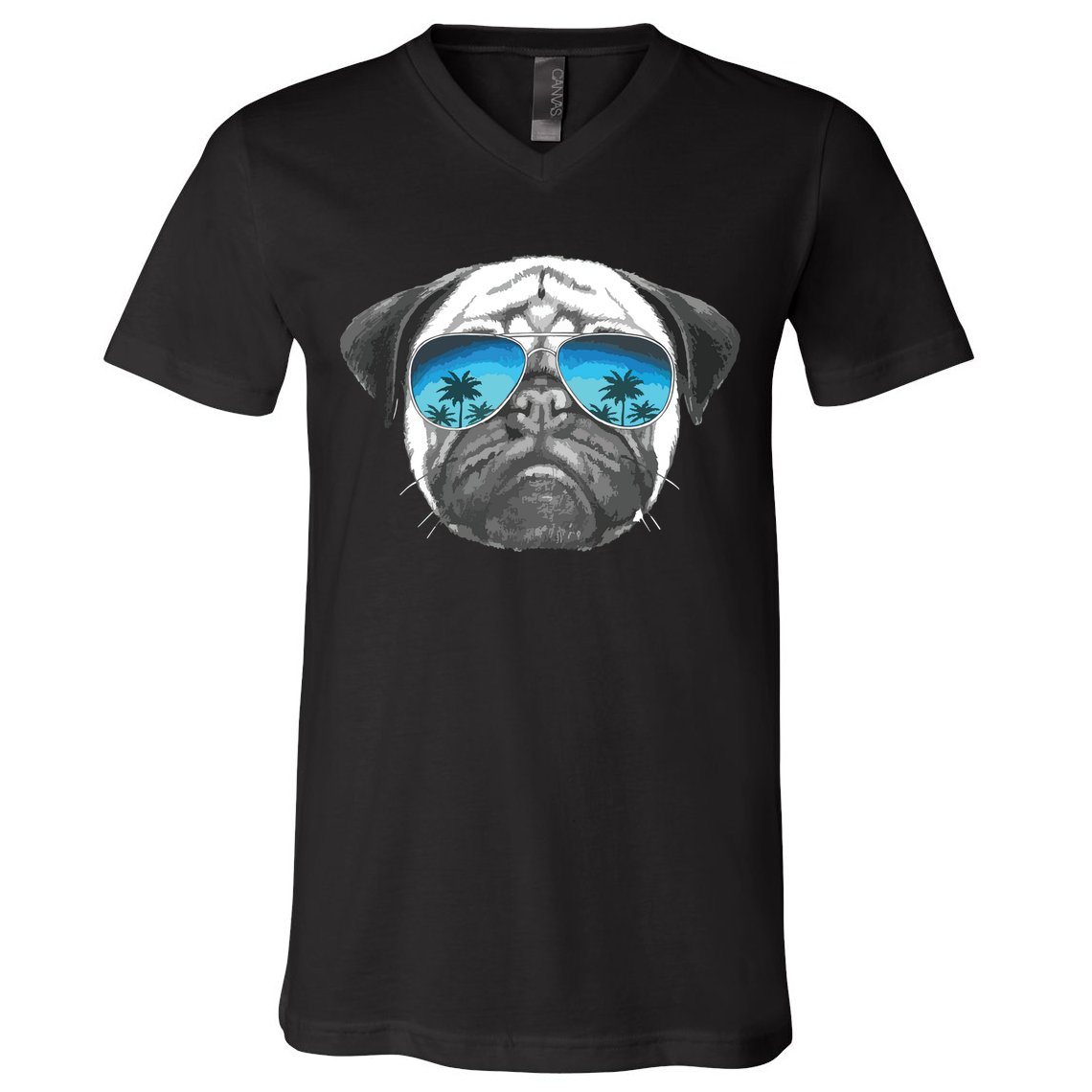 Pug Lover Cute Pug Funny Pug Owner Pug V-Neck T-Shirt