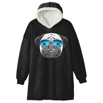 Pug Lover Cute Pug Funny Pug Owner Pug Hooded Wearable Blanket