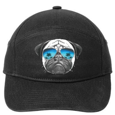 Pug Lover Cute Pug Funny Pug Owner Pug 7-Panel Snapback Hat