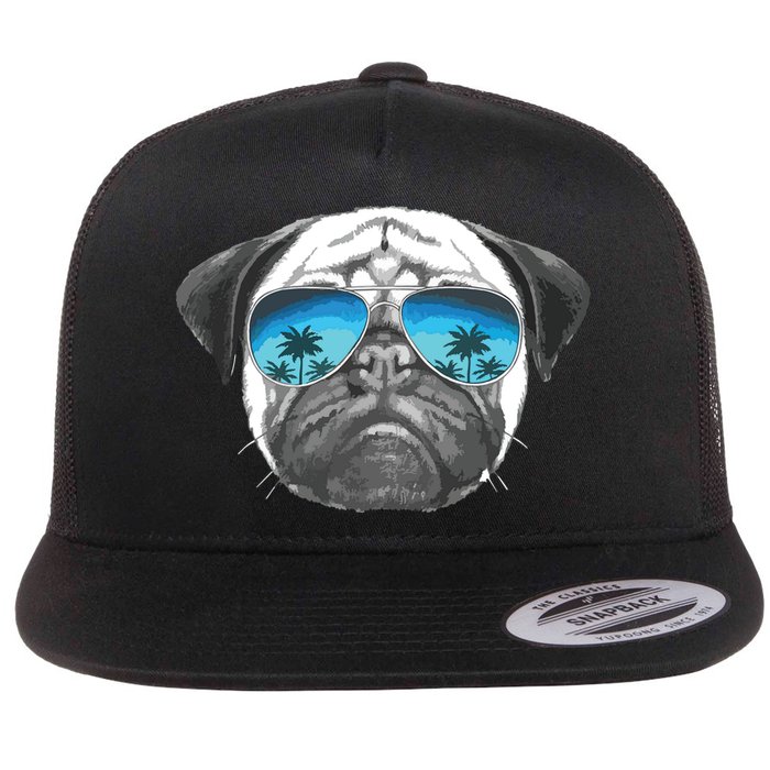 Pug Lover Cute Pug Funny Pug Owner Pug Flat Bill Trucker Hat