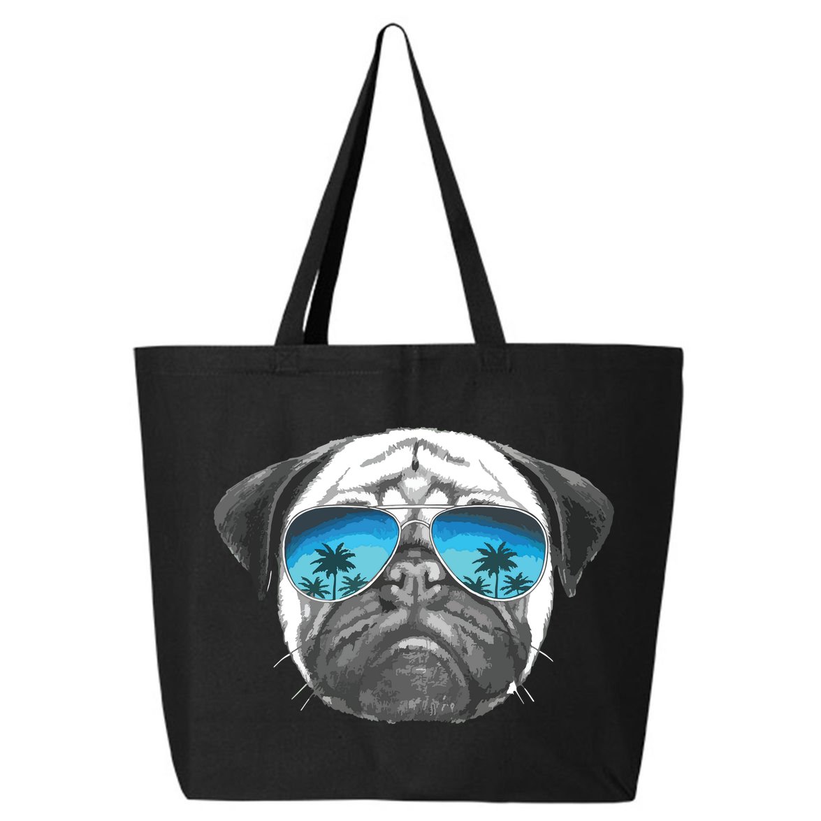 Pug Lover Cute Pug Funny Pug Owner Pug 25L Jumbo Tote