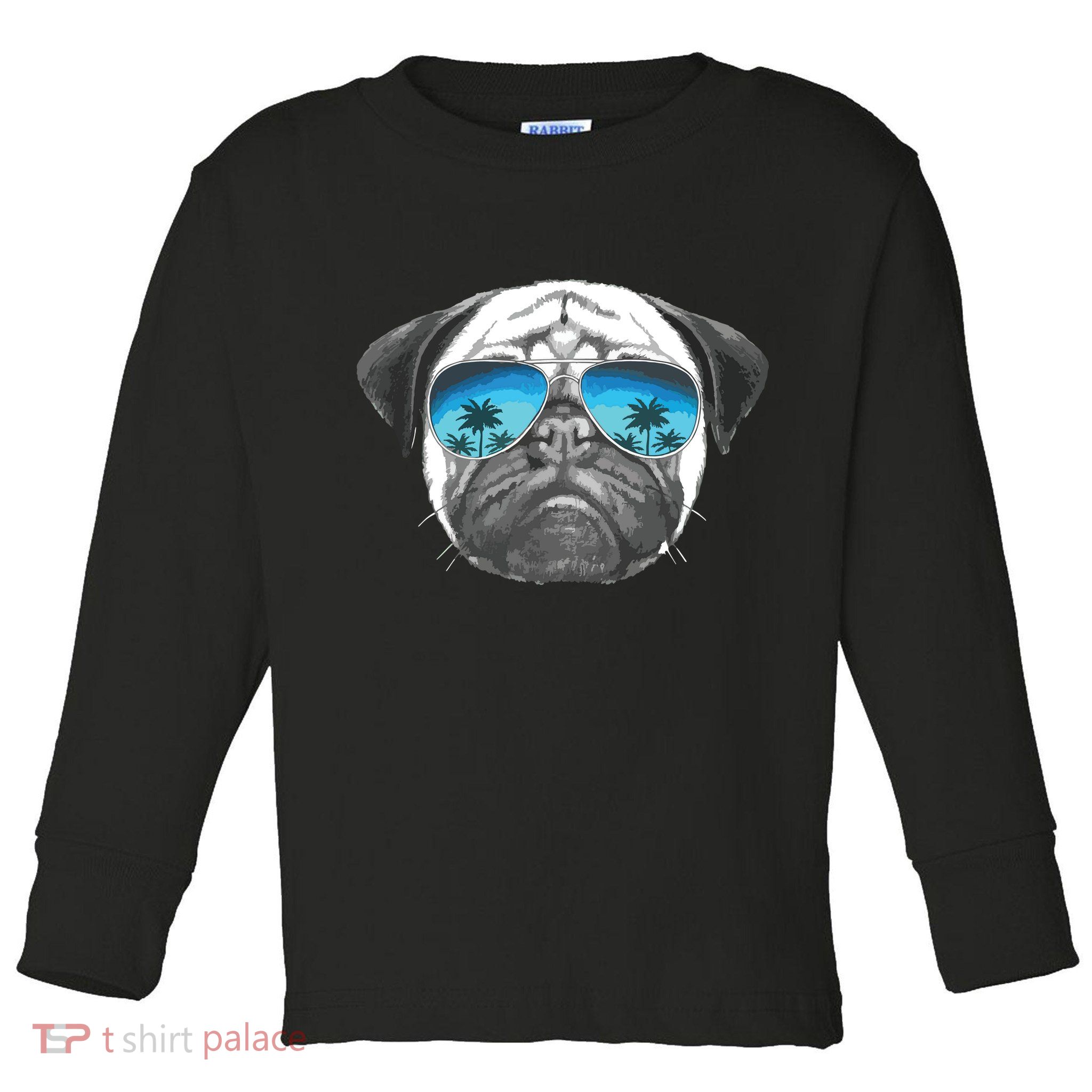 Pug Lover Cute Pug Funny Pug Owner Pug Toddler Long Sleeve Shirt