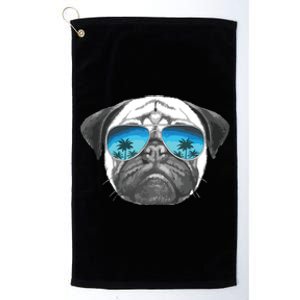 Pug Lover Cute Pug Funny Pug Owner Pug Platinum Collection Golf Towel