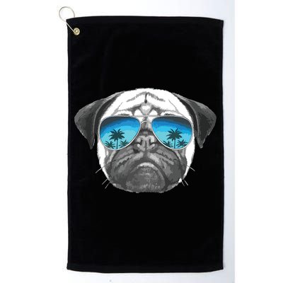 Pug Lover Cute Pug Funny Pug Owner Pug Golf Towel