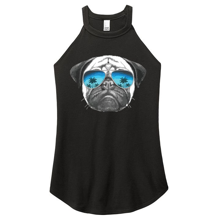 Pug Lover Cute Pug Funny Pug Owner Pug Women's Perfect Tri Rocker Tank