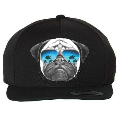 Pug Lover Cute Pug Funny Pug Owner Pug Wool Snapback Cap