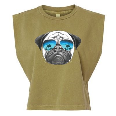 Pug Lover Cute Pug Funny Pug Owner Pug Garment-Dyed Women's Muscle Tee