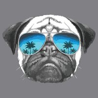 Pug Lover Cute Pug Funny Pug Owner Pug Impact Tech Backpack