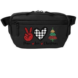 Peace Love Christmas Crossbody Pack