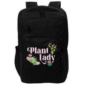 Plant Lady Cute Floral Impact Tech Backpack