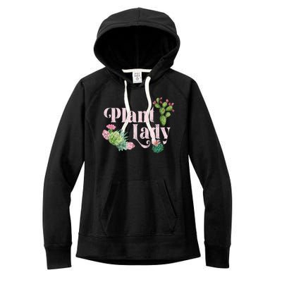 Plant Lady Cute Floral Women's Fleece Hoodie