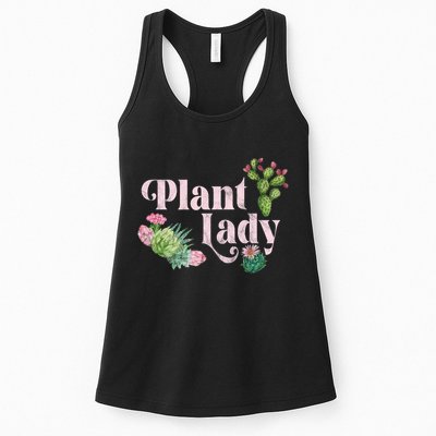 Plant Lady Cute Floral Womens Tank Top