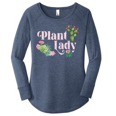 Plant Lady Cute Floral Women's Perfect Tri Tunic Long Sleeve Shirt