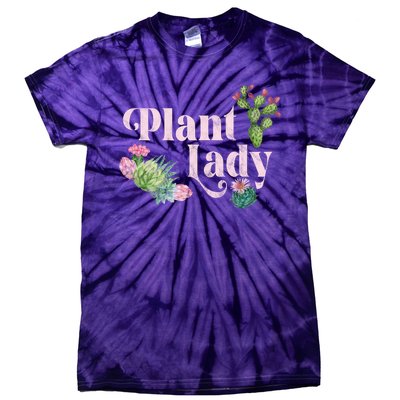 Plant Lady Cute Floral Tie-Dye T-Shirt