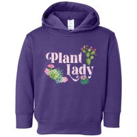 Plant Lady Cute Floral Toddler Hoodie