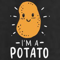Potato Lazy Costume Halloween Vegan Kawaii Cool Comfort Performance Bucket Hat