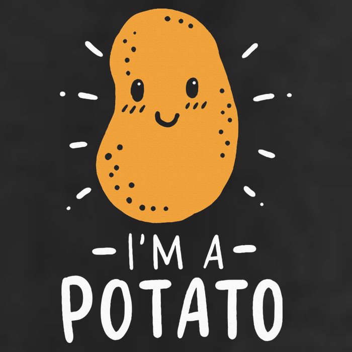 Potato Lazy Costume Halloween Vegan Kawaii Cool Comfort Performance Bucket Hat