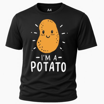 Potato Lazy Costume Halloween Vegan Kawaii Performance Shirt
